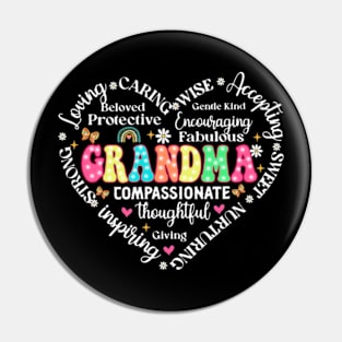 Retro Grandma, Nana, Blessed Mom, Nana Life, Mother's Day Pin