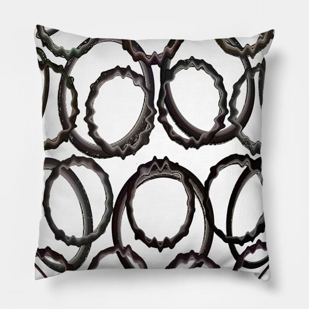 Abstract No. 17 Pillow by Againstallodds68