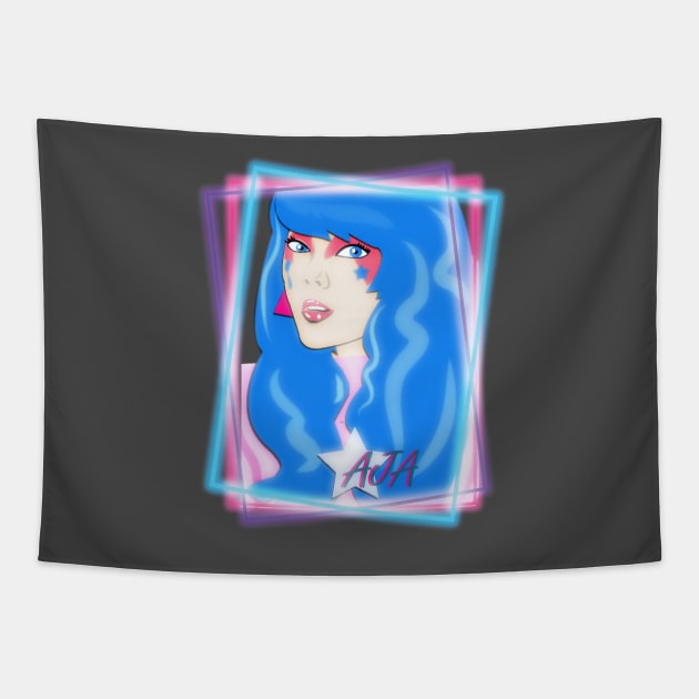 Aja Glam Glow Tapestry by G9Design