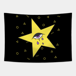 Sad Star Tapestry