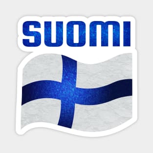 Suomi Finland suomenlippu Magnet