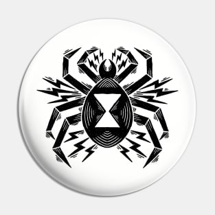 black widow spider Pin