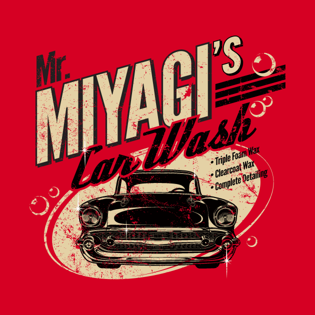 Mr Miyagi car Wash by MindsparkCreative