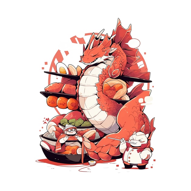 Dragon Restaurant by Graphic Glam