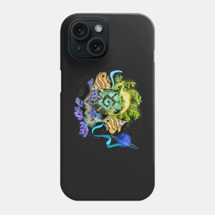 Hunab Ku Leafy Sea Dragons Pisces Zodiac Phone Case