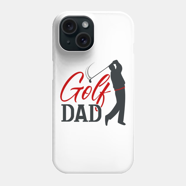 Golf Dad Phone Case by Fox1999