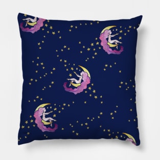 Moon Child Moon Goddess Pillow