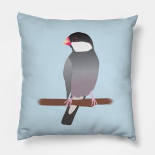 Java sparrow Pillow