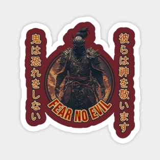 Oni: Fear No Evil & Honor the Gods Magnet