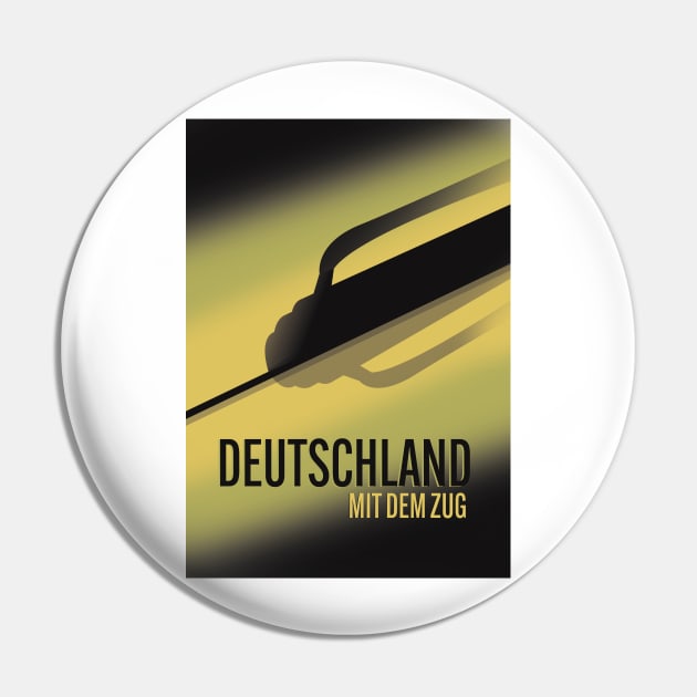 Deutschland Mit Dem Zug Pin by nickemporium1