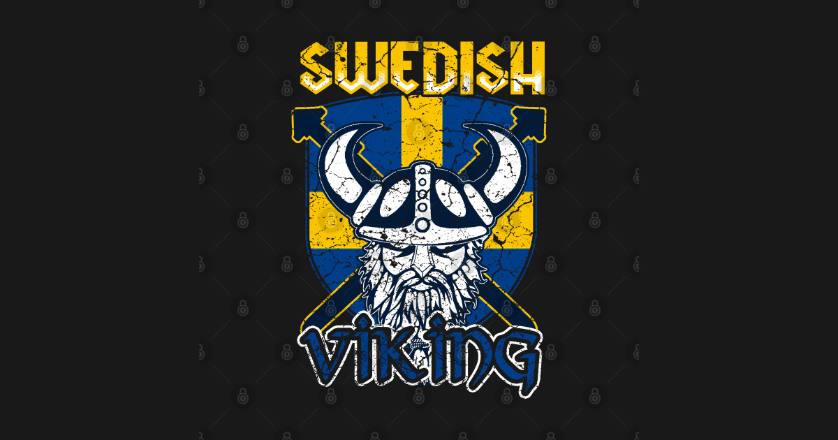 Swedish Viking Swedish Posters and Art Prints TeePublic