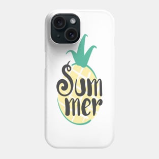 Cute Summer Season With Pineapple Phone Case