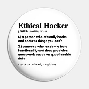 Definition of an Ethical Hacker 2.0 Pin