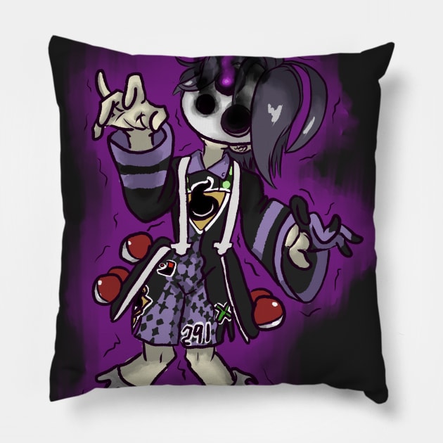 Spooky McGhostboy Pillow by KloudKat