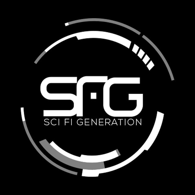 SCI FI GENERATION LOGO CREWNECK SHIRT by daryle