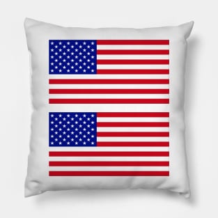 USA Flag x2 Pillow