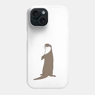 Otter looking back Phone Case