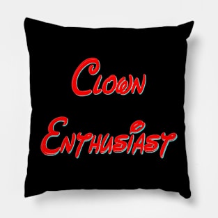 Clown Enthusiast Pillow