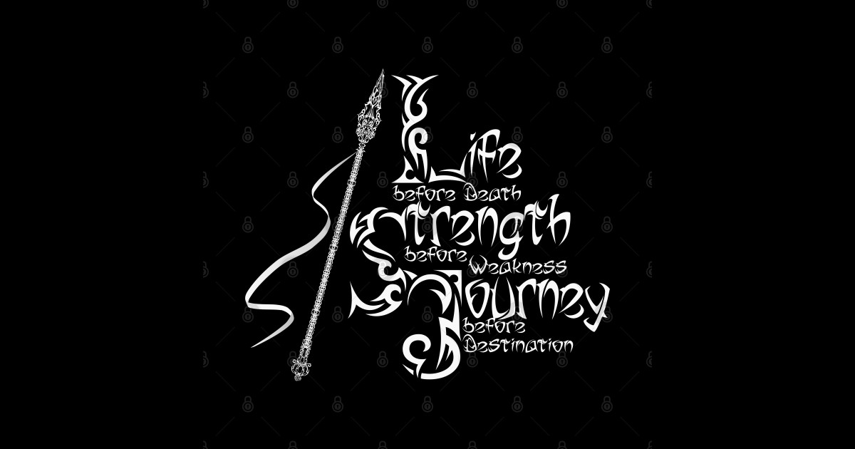 Life Before Death -Spear (W) - Life Before Death - Sticker | TeePublic