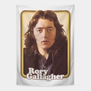 Rory Gallagher / Vintage Look Fanart Design Tapestry