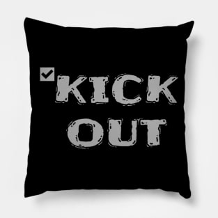 Gevontay's Kick Out Master Brand Line Pillow