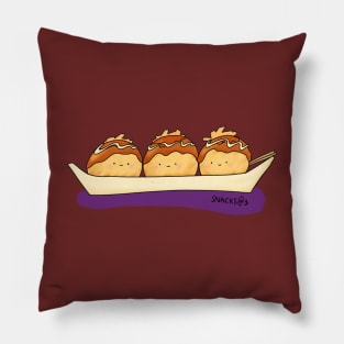 The Takoyaki Triplets Pillow