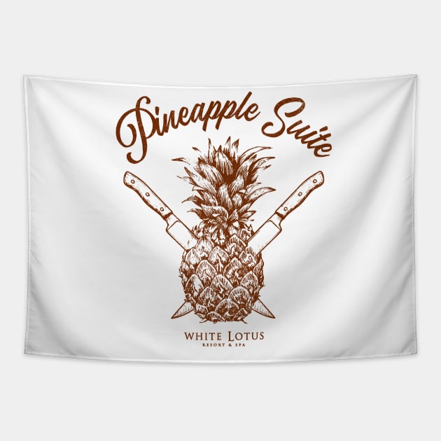 Pineapple Suite Tapestry by Hataka