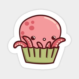 Octopus cupcake Magnet