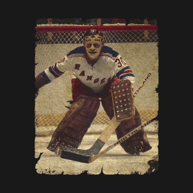 Gilles Villemure - New York Rangers, 1963 by Momogi Project