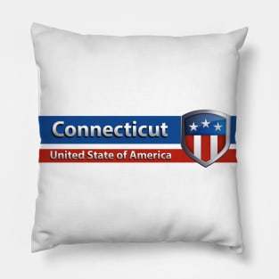 Connecticut - United State of America Pillow