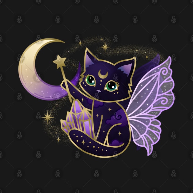 Stay Connected to your Magic Crystal Cat by moonstruck crystals