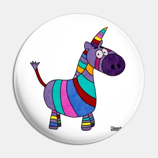 Magical Zebracorn Pin