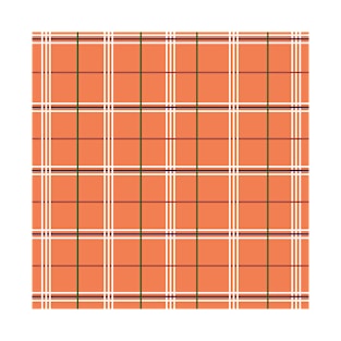 Tangerine Plaid T-Shirt