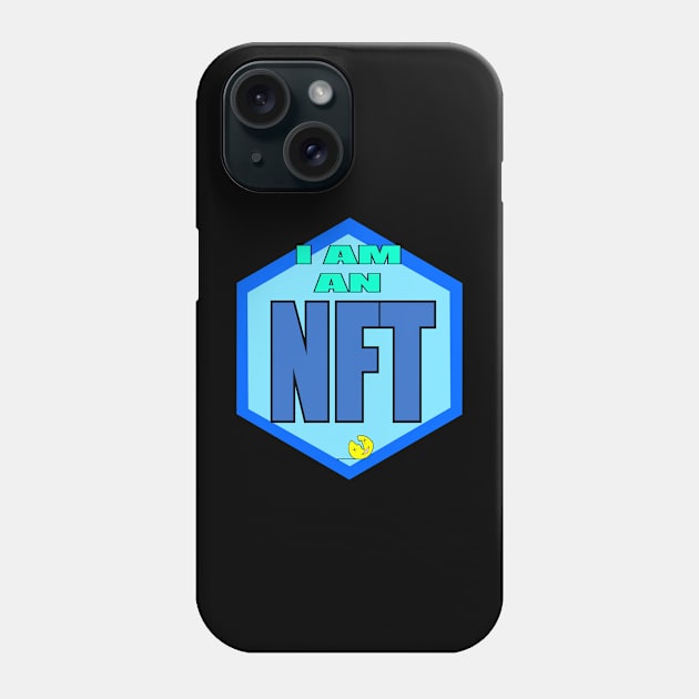 I AM AN NFT Phone Case by sillyindustries