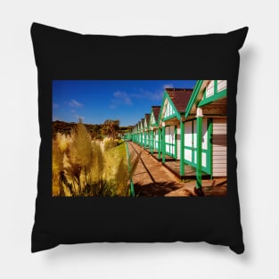 Langland Bay, Gower Wales Pillow