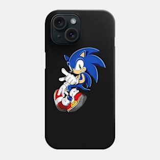 hedgehog cartoon game and animal Phone Case