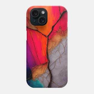 Forest Fire - Abstract Alcohol Ink Resin Art Phone Case