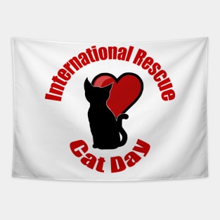 International Rescue Cat Day Tapestry