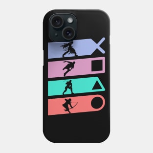 Playstation All Stars Buttons Phone Case