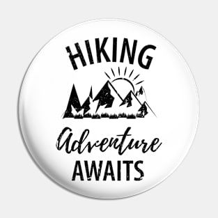 Mountains Hiking Pin