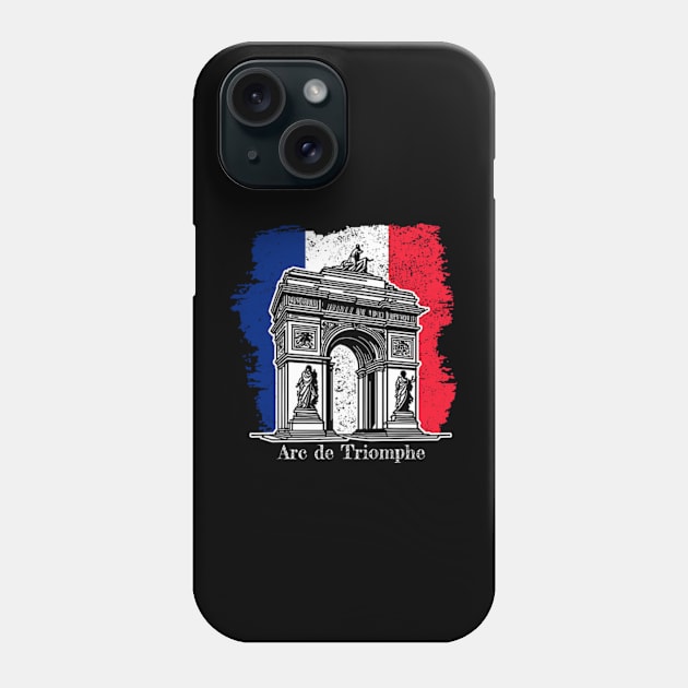 Arc de Triomphe Phone Case by Worldengine