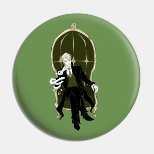 Blond Wizard Throne Pin