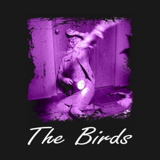 Squawking Horror The Birds Cinematic Thrills Shirt T-Shirt