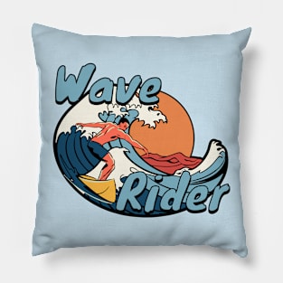 Wave Rider Pillow