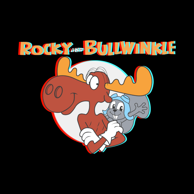 Rocky & Bullwinkle 3D by LuisP96