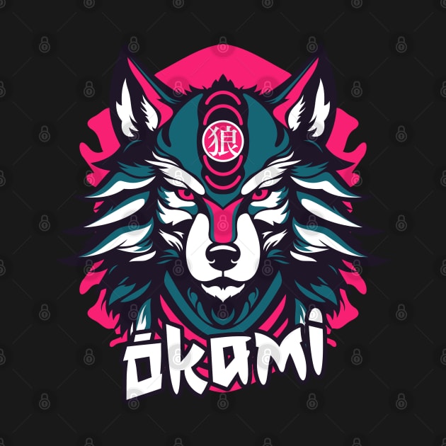 Okami Samurai by DesignFlex Tees