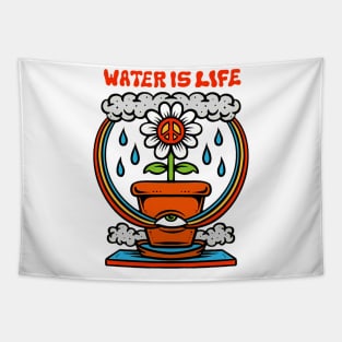 water is life Tapestry