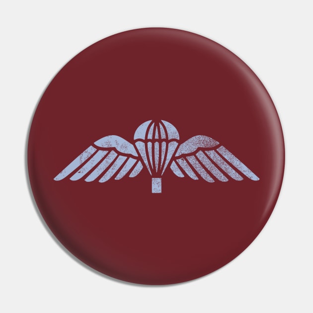 British Paratrooper Wings (distressed) Pin by TCP