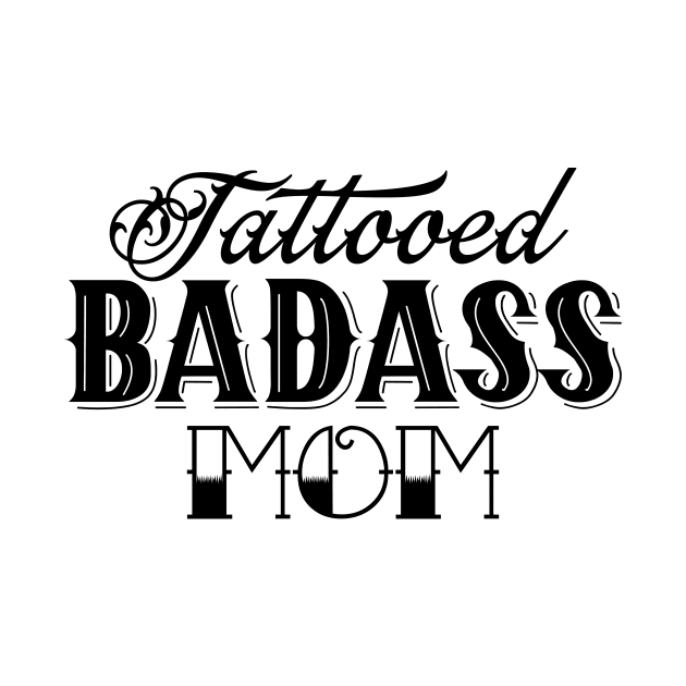 Tattooed Badass Mom (light color background) by JoakynRivas