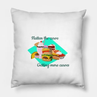 Flatten the curve, Getting more curves Pillow